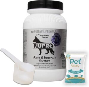 nutri-pet research silver for dogs hip and joint supplement for dog 5lb with 10ct pet wipes