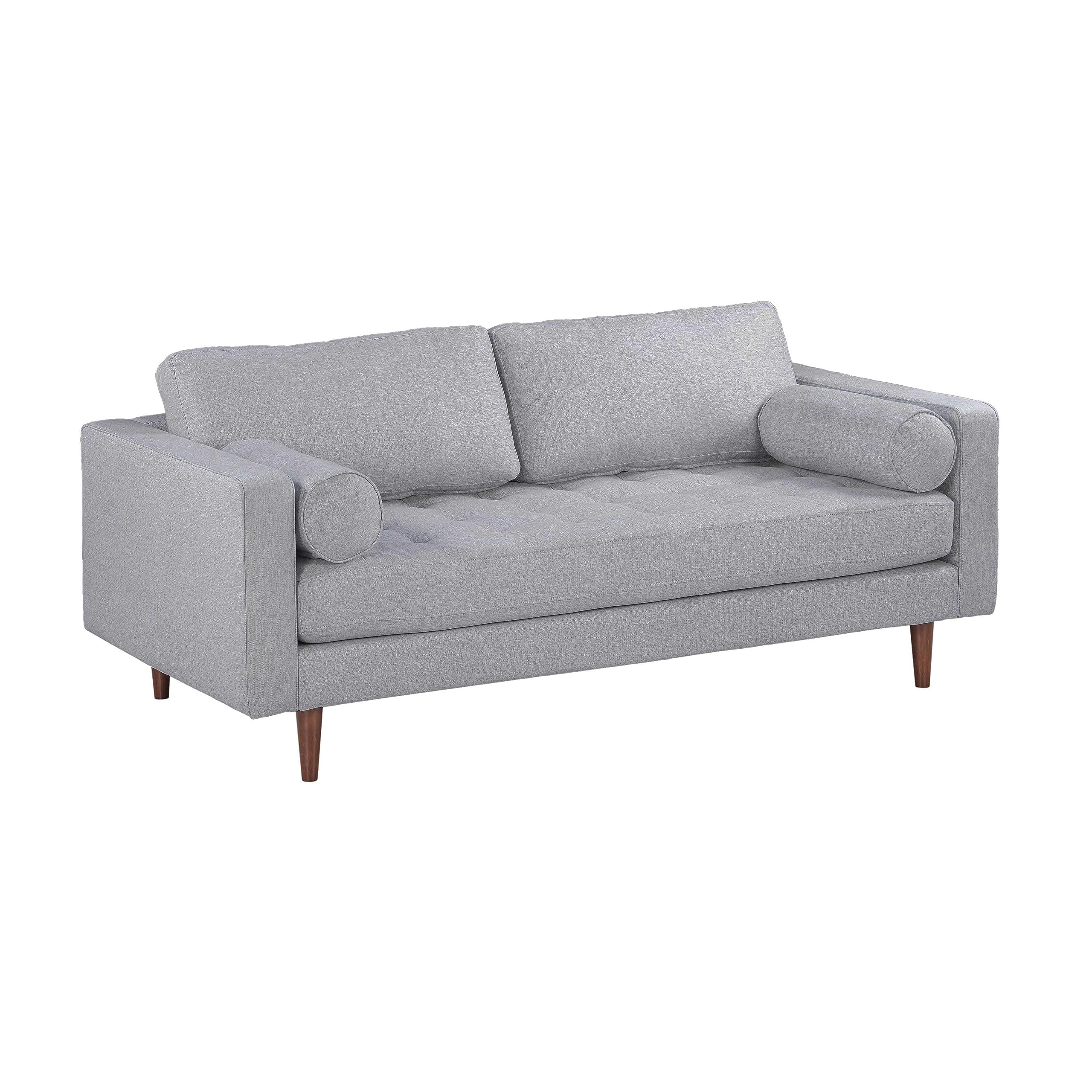 TOV Furniture Cave Gray Tweed Loveseat