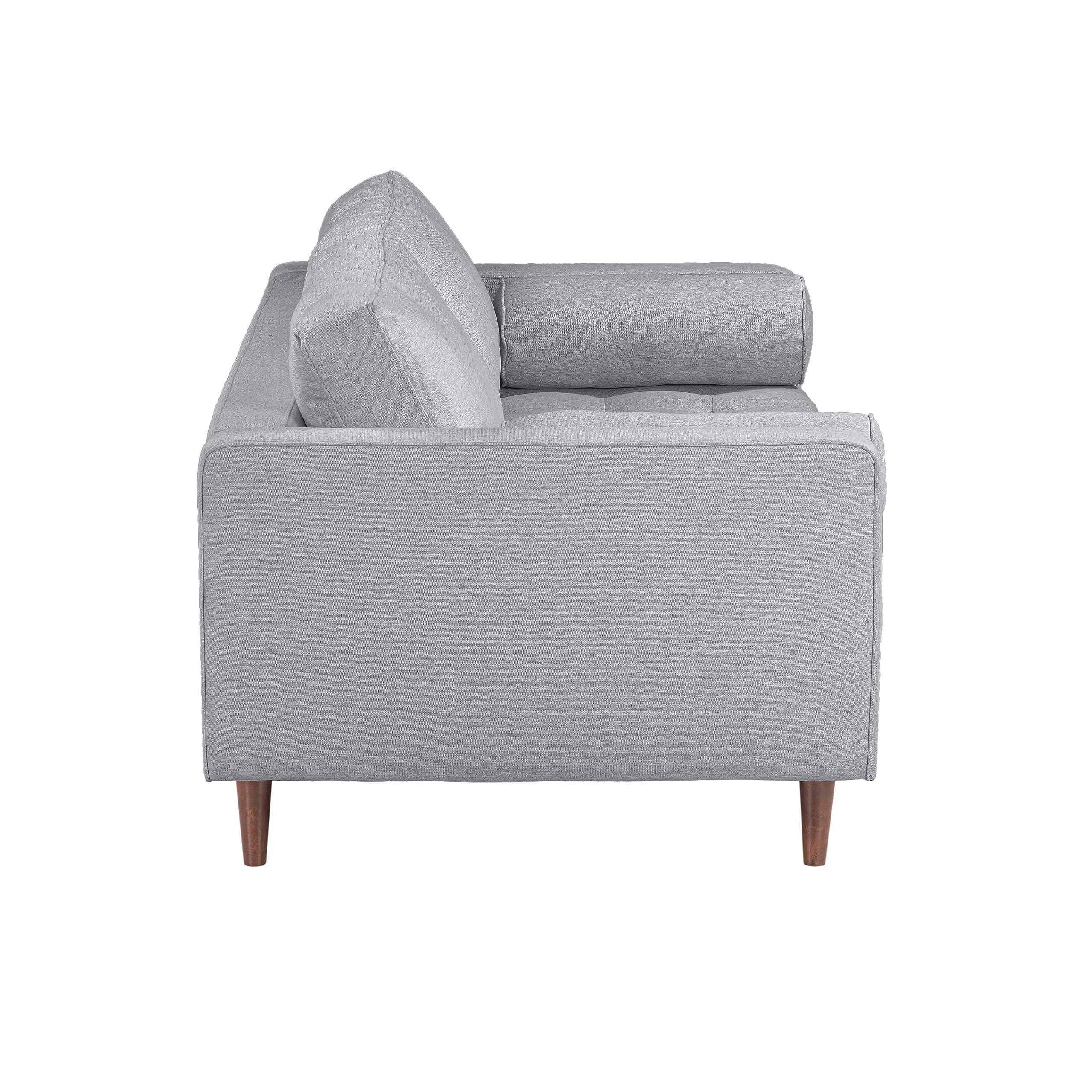 TOV Furniture Cave Gray Tweed Loveseat