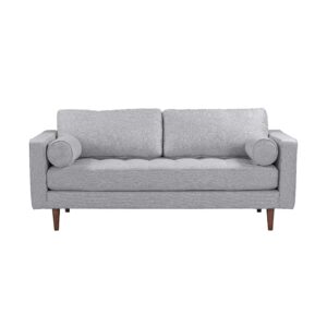 TOV Furniture Cave Gray Tweed Loveseat