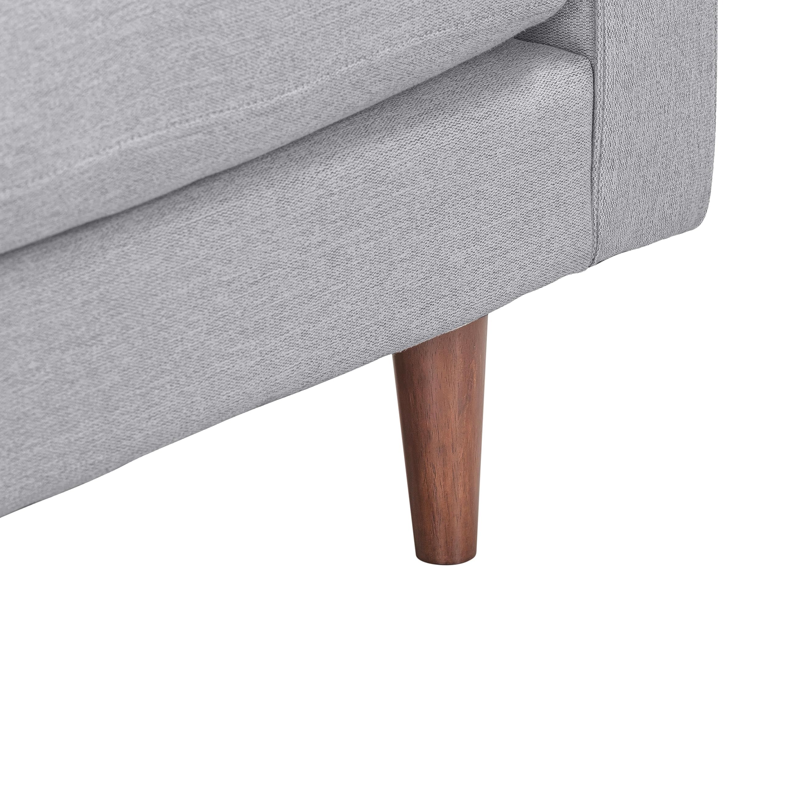 TOV Furniture Cave Gray Tweed Loveseat