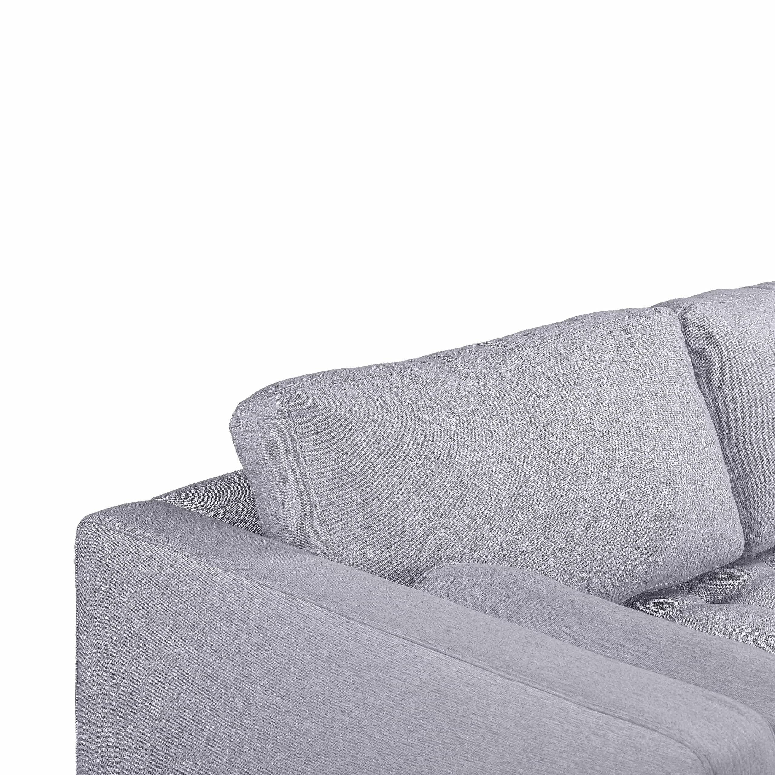 TOV Furniture Cave Gray Tweed Loveseat