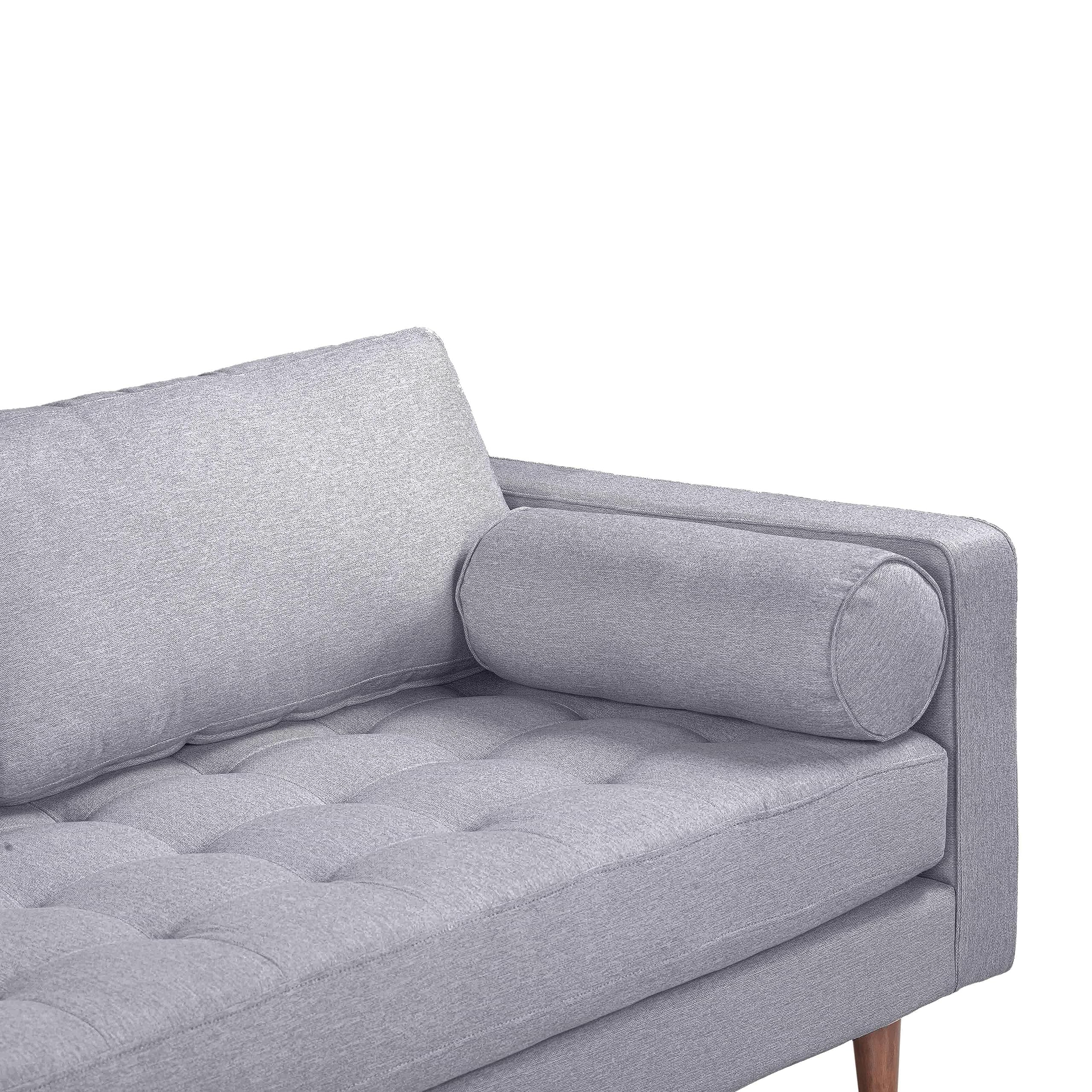 TOV Furniture Cave Gray Tweed Loveseat