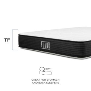 Brooklyn Bedding Plank Firm Luxe King Mattress |Two-Sided TitanFlex Firm/Ultra Firm Technology |Cooling Top |10 Year Warranty