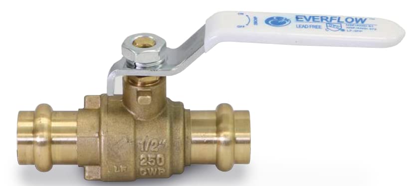 3/4" Press Ball Valve Full Port