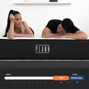 Brooklyn Bedding Plank Firm Luxe Twin Mattress |Two-Sided TitanFlex Firm/Ultra Firm Technology |Cooling Top |10 Year Warranty