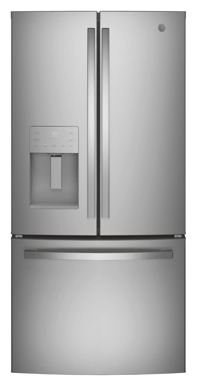 GE® ENERGY STAR® 17.5 Cu. Ft. Counter-Depth French-Door Refrigerator