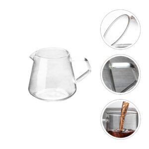 Homoyoyo Coffee 1pc Handle Replacement Mug Iced Serving/Teapot Beverage Storing Home Cups Tea Jug Jar and Ice Steeper Pour Hotel Lid Server Manual Espresso Machine Espresso Machine Espresso Machine