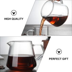 Homoyoyo Coffee 1pc Handle Replacement Mug Iced Serving/Teapot Beverage Storing Home Cups Tea Jug Jar and Ice Steeper Pour Hotel Lid Server Manual Espresso Machine Espresso Machine Espresso Machine