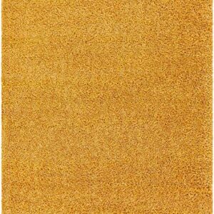 Mark&Day Area Rugs, 5x7 Vere Modern Shag Bright Orange Area Rug, Orange Carpet for Living Room, Bedroom or Kitchen (5'3" x 7'3")