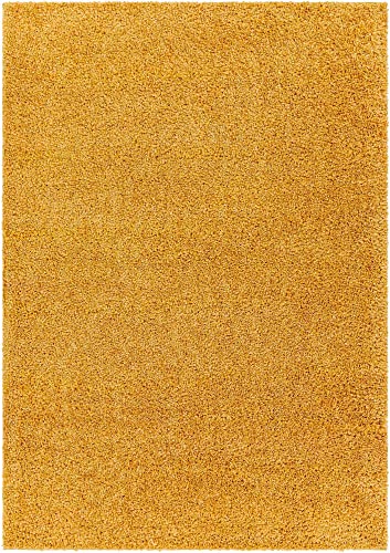 Mark&Day Area Rugs, 5x7 Vere Modern Shag Bright Orange Area Rug, Orange Carpet for Living Room, Bedroom or Kitchen (5'3" x 7'3")