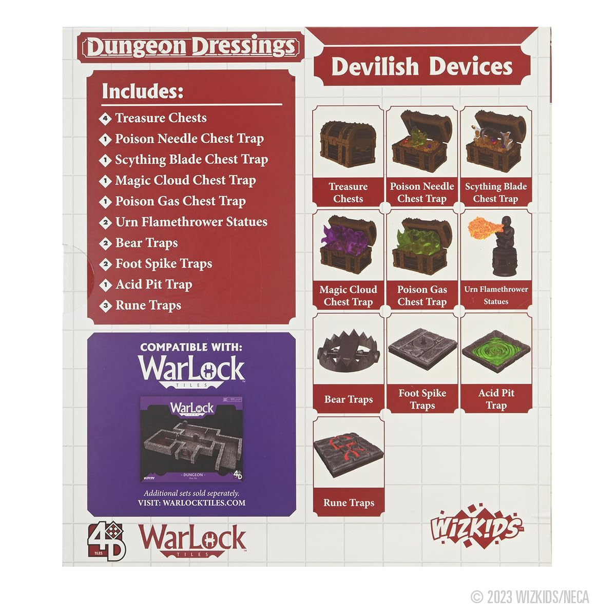 WarLock Tiles: Accessory – 4D Settings Devilish Devices