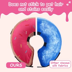 Dog Cone Collar,Soft Cone Collar for Dogs After Surgery for Large Medium Small Dogs,Pet Inflatable Collar Protective Recovery Donut Collar Alternative E Collar Does not Block Vision XL(Neck:19"-24")