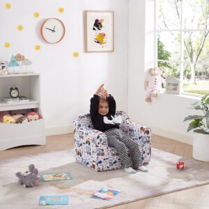 Ulax furniture Kids Armchair Toddler Couch Baby Sofa Chair for Boys and Girls