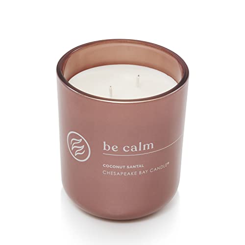 Chesapeake Bay Candle Intentions Collection Candle, Be Calm: Relax and let go (Coconut Santal), 13 oz, Home Décor