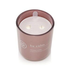 Chesapeake Bay Candle Intentions Collection Candle, Be Calm: Relax and let go (Coconut Santal), 13 oz, Home Décor