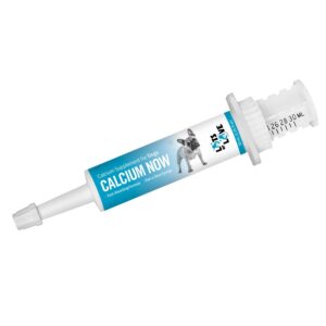 calcium now - oral calcium for whelping dogs (30 ml) - dog & cat calcium supplement paste - lots of love