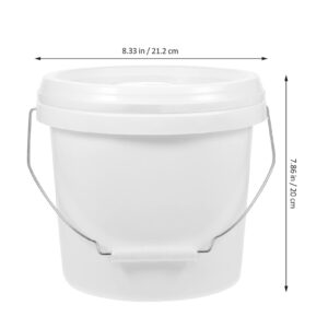 HONMEET Multi Functional Art Painting Bucket with Lid Versatile Paint Container for Arts and Crafts for Painting Projects