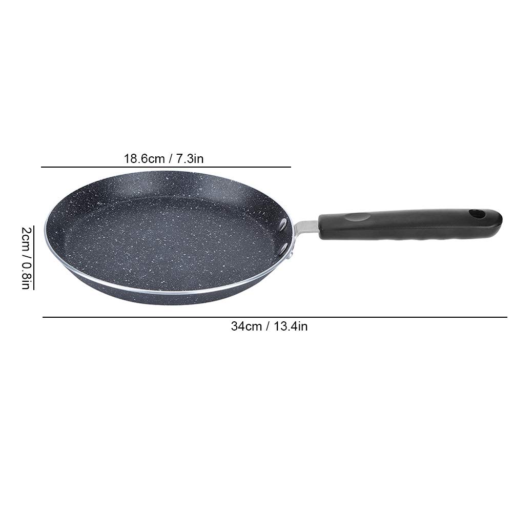 Pilipane Non-Stick Frying Pan with Handle, 6-Inch, Aluminum and Stainless Steel