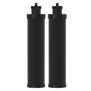 icepure water filter replacement for berkey® bb9-2 black purification elements, berkey® gravity-fed water filter system, icepure gravity water filter, 2pack