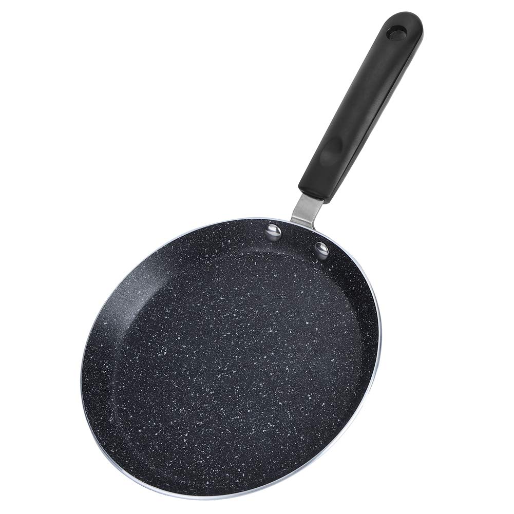 Pilipane Non-Stick Frying Pan with Handle, 6-Inch, Aluminum and Stainless Steel