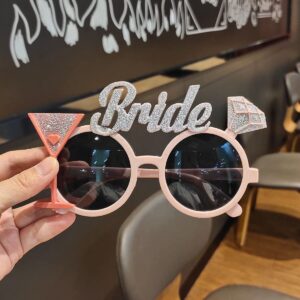 Bride to Be Glasses, Bachelorette Party Decorations Bridal Shower Decorations Wedding Shower Decorations