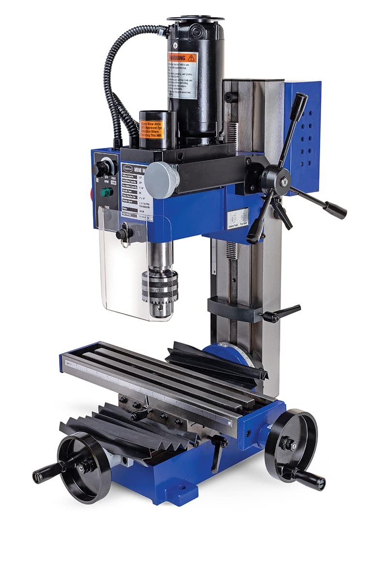 Eastwood Benchtop Mini Fabrication Metal Milling Machine 4 Inch x 16 Inch, 3/4 HP