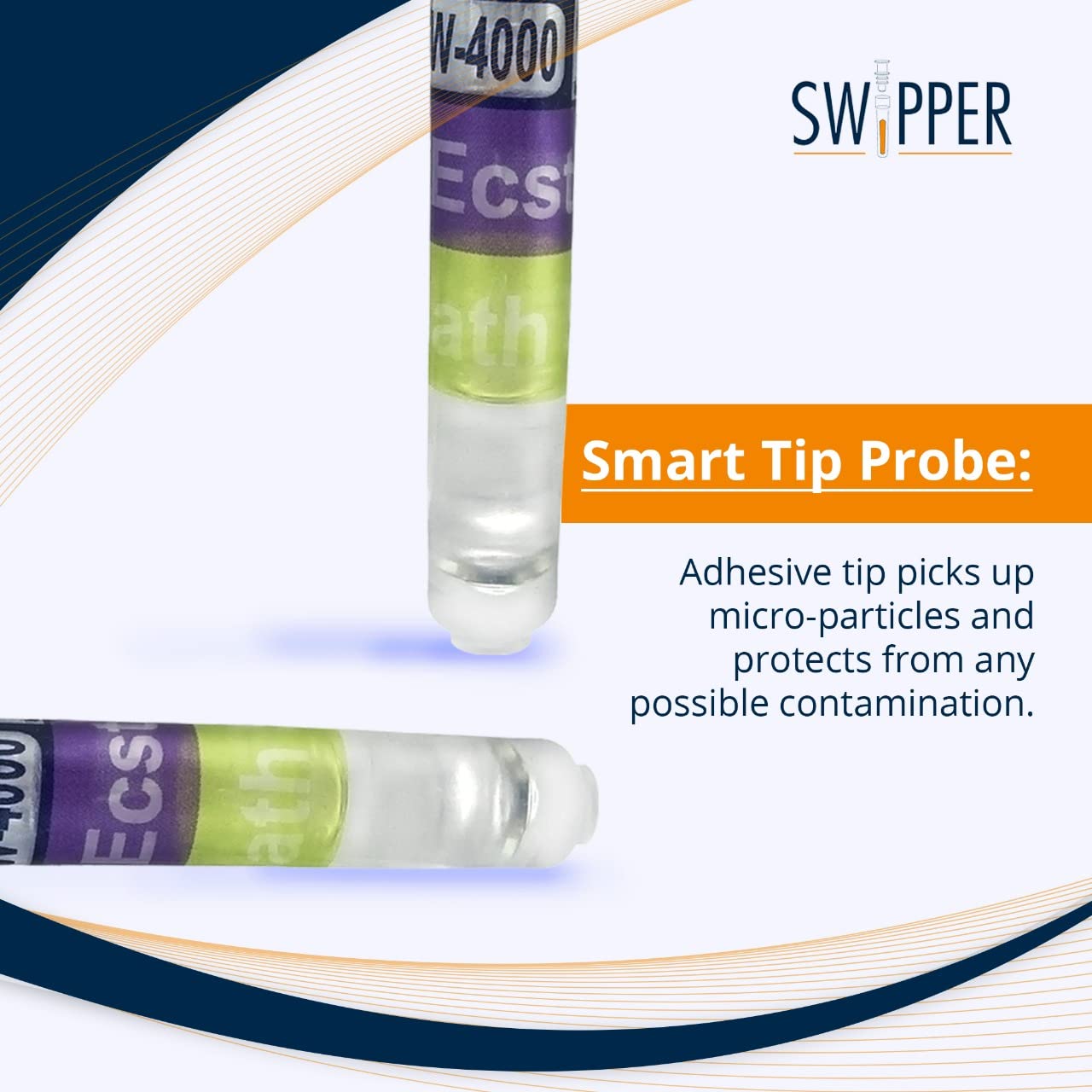 SWIPPER General Screening Drug Testing Kits with Instant Results - Tests for 30 Substances - Easy to Use at Home Drug Test Kit (10-Pack)