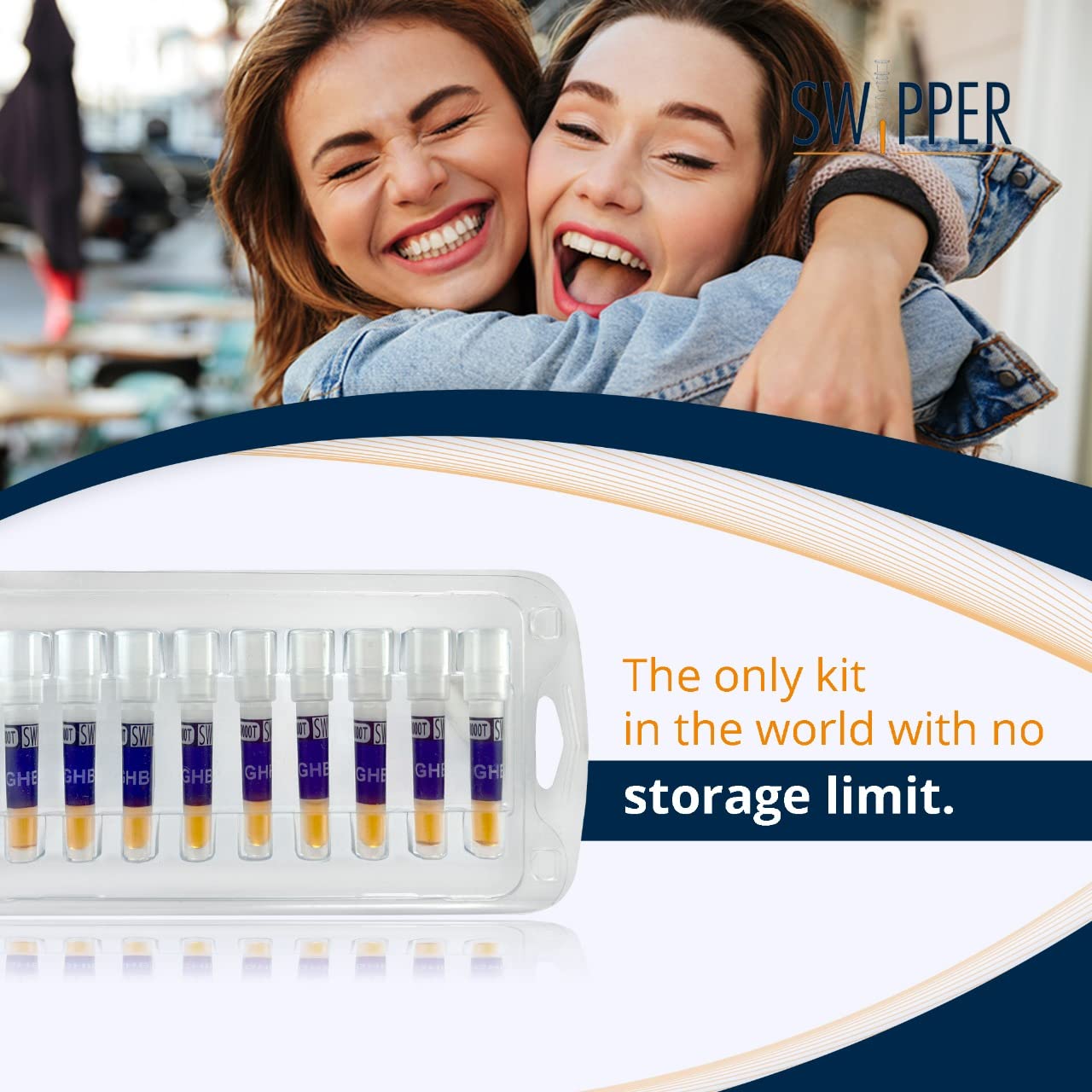 SWIPPER General Screening Drug Testing Kits with Instant Results - Tests for 30 Substances - Easy to Use at Home Drug Test Kit (10-Pack)