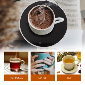 Luxshiny to Electric Tea Warm Beverage Reusable for Pad Mug Keep USB Metal Milk Home Warmer Water Chocolate Coffee Desktop Heater Mat Wax Candle Cups Coaster Plate Heating Machine Hot