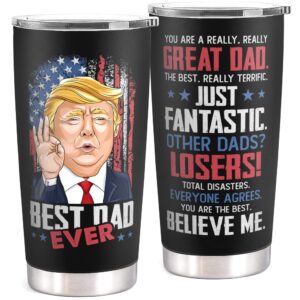 gifts for dad from daughter, son - christmas gifts for dad, dad christmas gifts - birthday gifts for dad, dad birthday gift - dad gifts from son, new dad gifts for men, father gifts - 20 oz tumbler