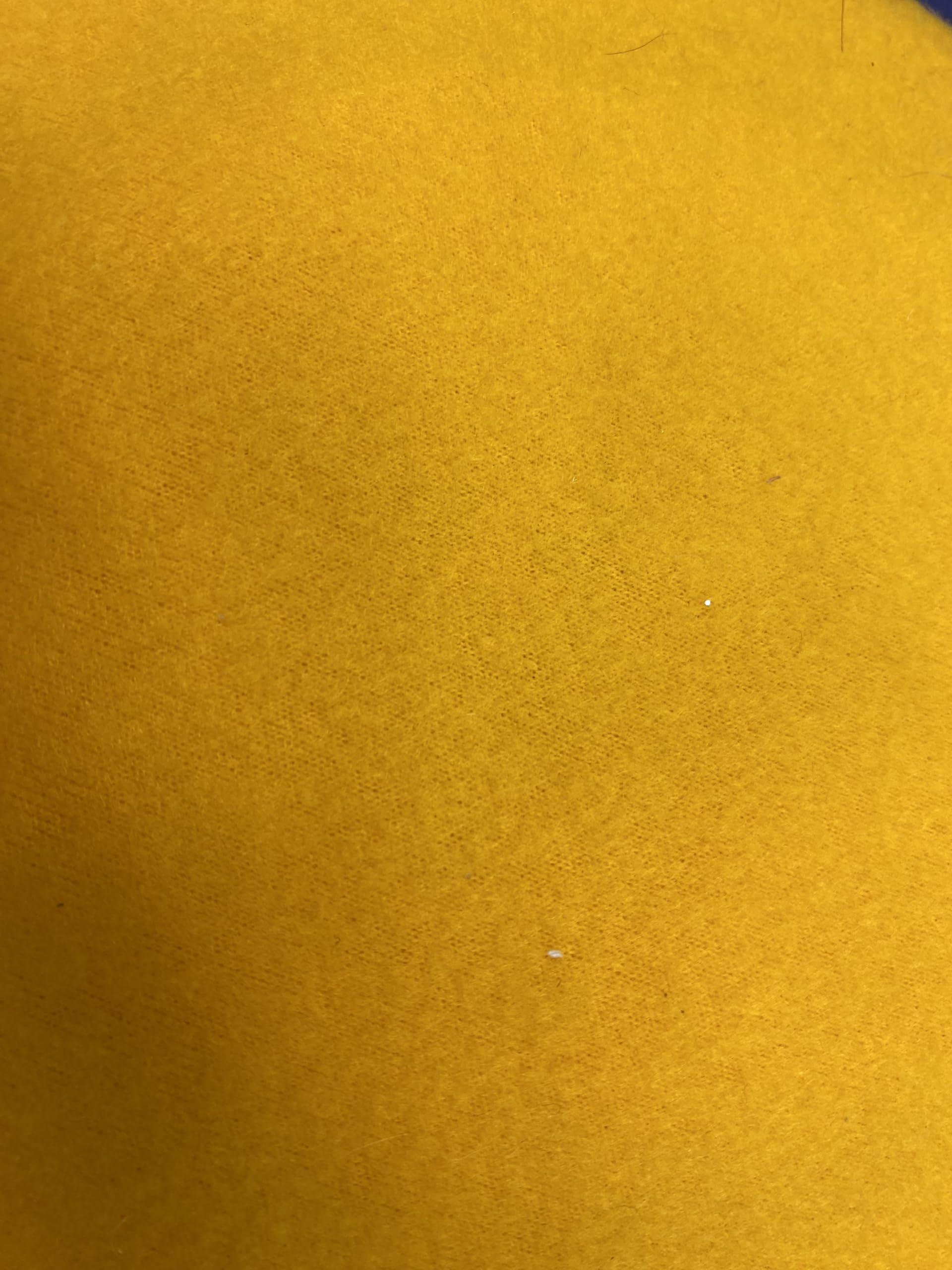 Solid Mustard Yellow (Medium Weight) Anti-Pill Fleece Fabric by The Yard