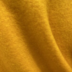 Solid Mustard Yellow (Medium Weight) Anti-Pill Fleece Fabric by The Yard