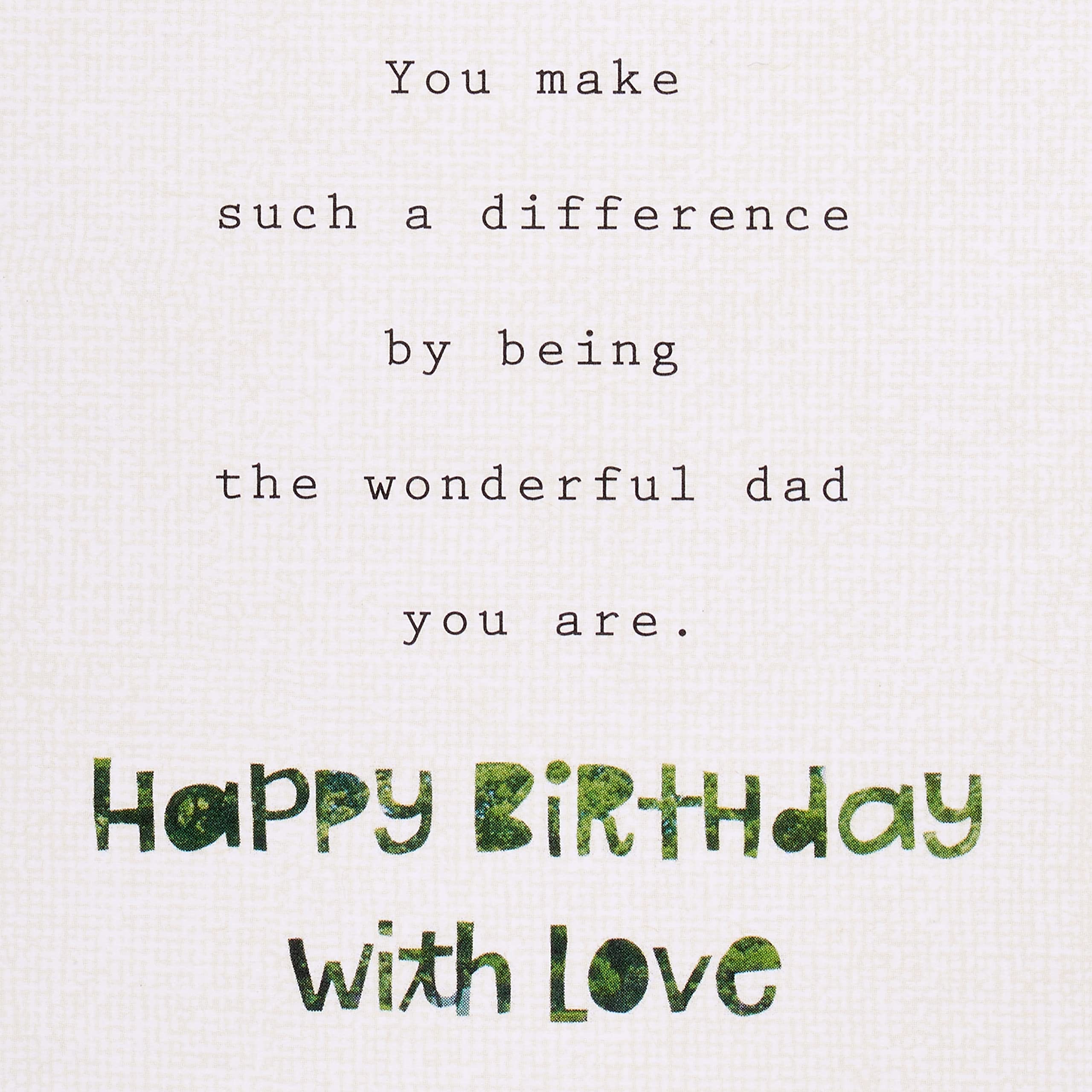 American Greetings Birthday Card for Dad (Count on You)