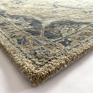 Natural Weave Pb Rug Hand Tuffted Nolan Style Traditional Wool Area Rugs Suitable for Living Room, Bedroom, Dining Room | 100% Wool | 100% Cotton Backing (8 x 10 FT)