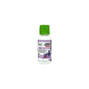 liquid-vet by reliant health brands feline calm & content advanced formula, 8oz, chicken flavor