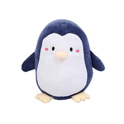 Penguin Plush Pillow, Soft Penguin Stuffed Animal Hugging Pillow Toy Gifts for Birthday, Valentine, Christmas, 9.8 Inch