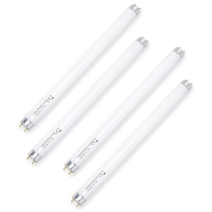 celiwace t8f10w bl 10w fluorescent bulb compatible with aspectek liba, t8 10 watt replacement tube for 20w electronic device 13 inches bl light