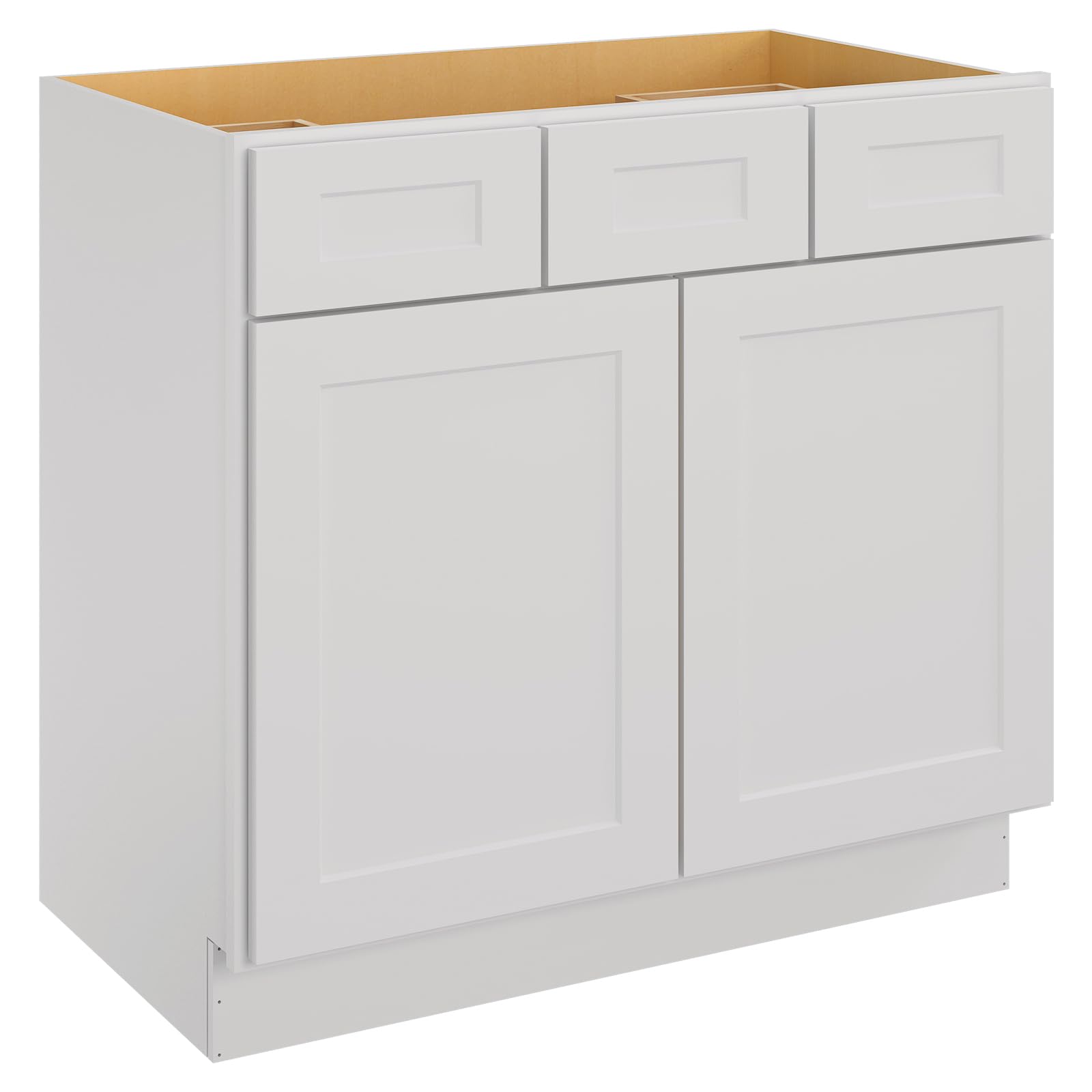 LOVMOR 36'' Bathroom Vanity, Single Sink Storage Unit, Large Capacity for Laundry Room, Kitchen, Shower Room & Utility Room.