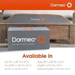 Dormeo Recovery 10" Twin Mattress with Signature Recovery Foam™ and Pressure Relieving OctaspringⓇ Technology, Medium Firm -75” L x 38” W x 10” H