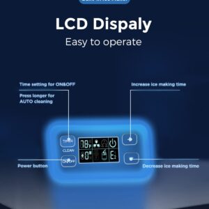 ADT 80lbs Daily untercounter Built in Commercial ice Maker ice Maker Machine freestanding ICE Maker