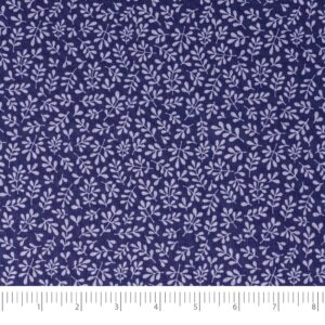 Singer Fabric, 100% Cotton, 5 Pieces Bundle, Purple Floral Field