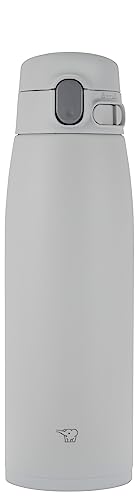 Zojirushi SM-VS95-HM Water Bottle, One-Touch Stainless Steel Mug, Seamless, 32.4 fl oz (950 ml), Matte Gray