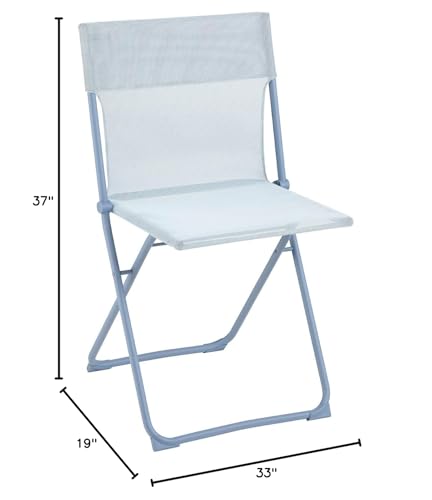 Lafuma Chaise Balcony Chair, Ciel Sky Blue