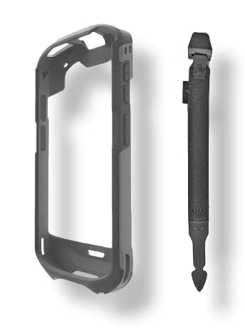 Protective Rugged Boot/Case and Hand Strap Compatible with Zebra TC51, TC52, TC56, TC57 Android Barcode Scanners | Replaces SG-TC5X-EXO1-01 and SG-TC51-BHDSTP1-01 (Renewed)