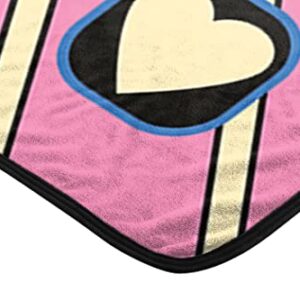 Northwest Powerpuff Girls Micro Raschel Throw Blanket, 46" x 60", Peeking Puffs