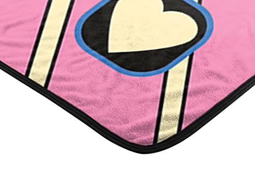 Northwest Powerpuff Girls Micro Raschel Throw Blanket, 46" x 60", Peeking Puffs