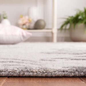 SAFAVIEH Jardin Collection Accent Rug - 3' x 5', Grey, Handmade Wool, Ideal for High Traffic Areas in Entryway, Living Room, Bedroom (JAR732G)