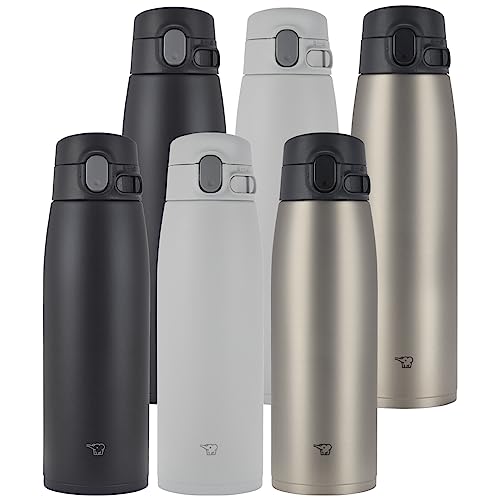 Zojirushi SM-VS95-HM Water Bottle, One-Touch Stainless Steel Mug, Seamless, 32.4 fl oz (950 ml), Matte Gray