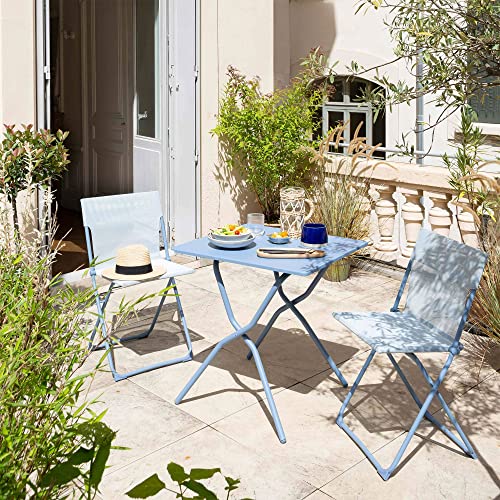 Lafuma Chaise Balcony Chair, Ciel Sky Blue